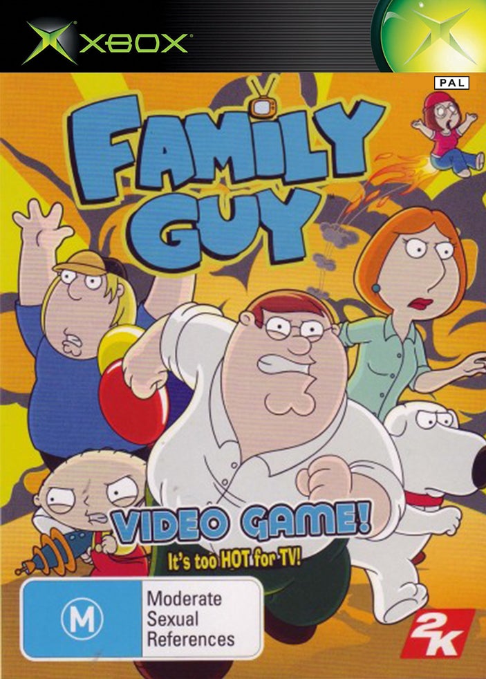 2k Games Family Guy Video Game Refurbished Xbox Game